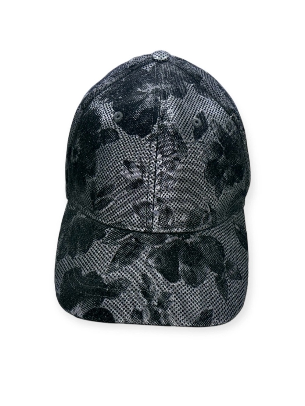 lululemon athletica Black Floral-Print Mesh Baseball Cap